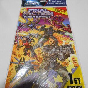 NEW Sealed Final Faction Comic Book 1st Edition great 🎁